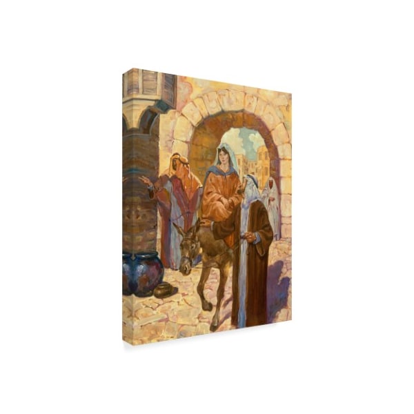 Hal Frenck 'Bethlehem Scene' Canvas Art,18x24